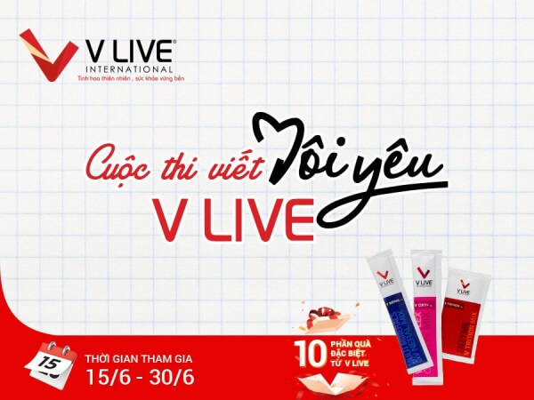 Bài viết mẫu cho cuộc thi viết tôi yêu V Live