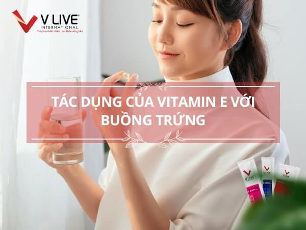 Khám phá 5 tác dụng của vitamin E với buồng trứng 