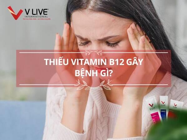 Thiếu vitamin B12 gây bệnh gì?