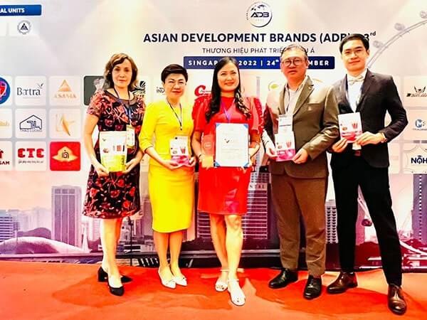 Chương trình Asia Development Brand 2022 3rd - Thương hiệu phát triển Châu Á lần thứ 3 năm 2022